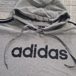 Adidas Gray Pullover with Black Tag